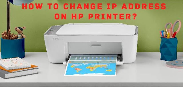 Find the IP address for an HP printer