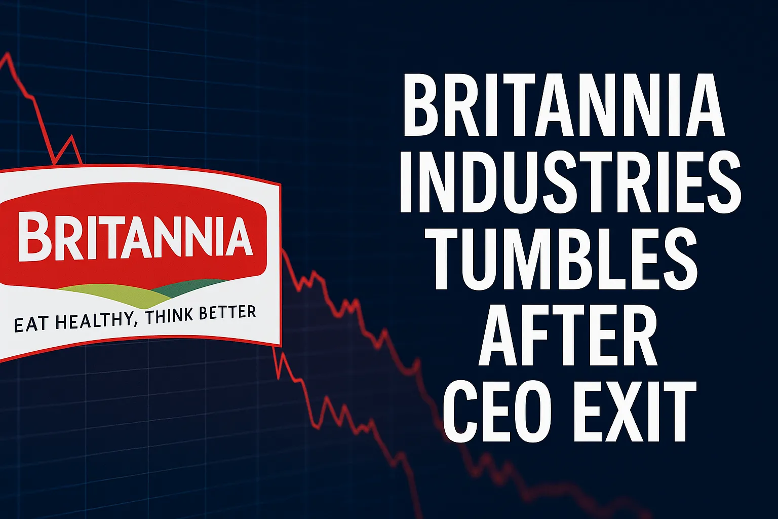 Britannia Industries stock falls after CEO exit