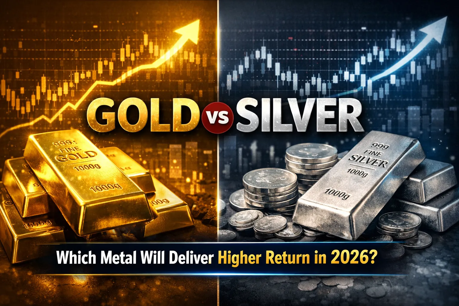 Gold vs Silver investment comparison for 2026