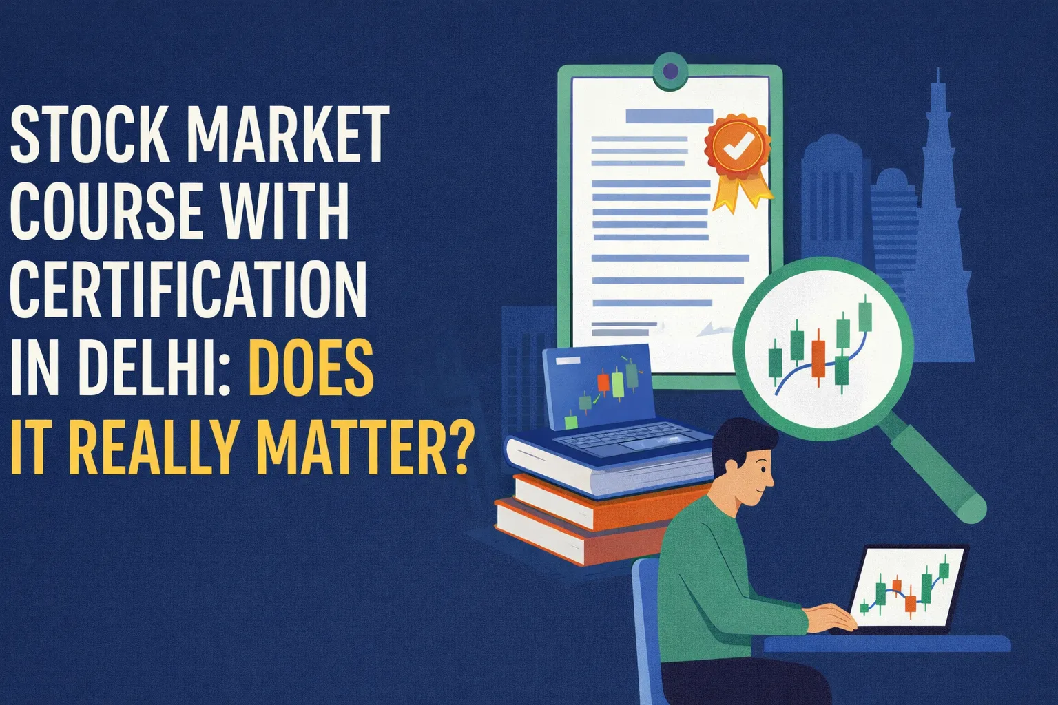 Stock Market Course With Certification in Delhi